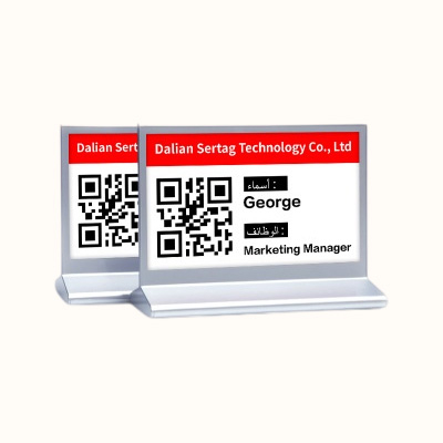 7.5 inch Double Sides E-ink Table Card Wi-Fi Electronic Namplate