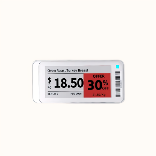 2.13 inch Bluetooth Electronic Shelf Label