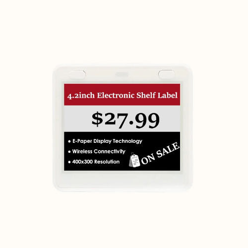 4.2 inch Wi-Fi Electronic Shelf Label for Supermarket